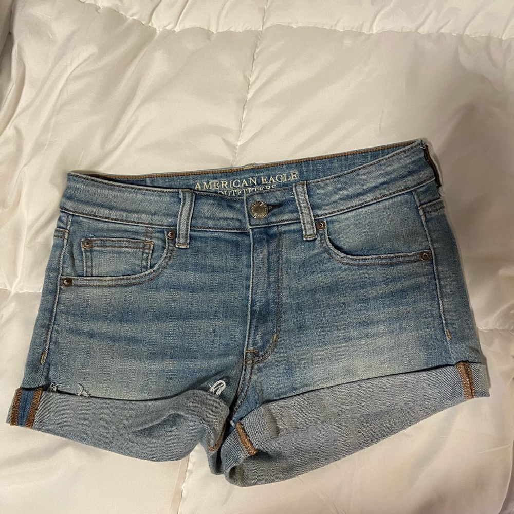 American eagle jean shorts
